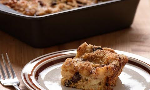 Raisin Bread Pudding Recipe