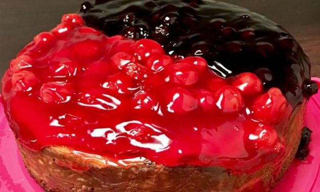 Cherry Blueberry NY Cheesecake by Rickey Thomas Sr.