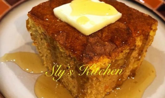 Sweet Potato Cornbread by Sly J. Miles