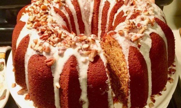 Sweet Potato Cream Cheese Pound Cake by LaSonia W. Johnson