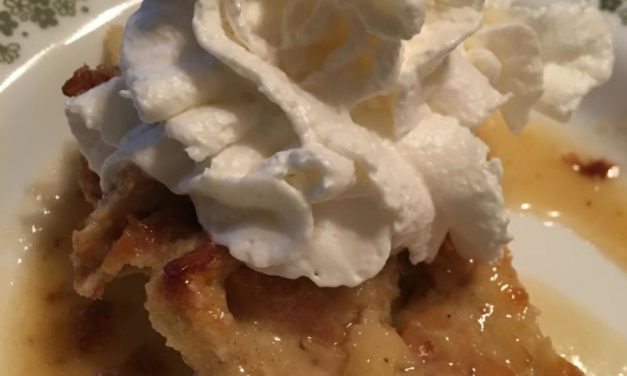 Bread Pudding with Vanilla Sauce by Sharon Nash Alexander