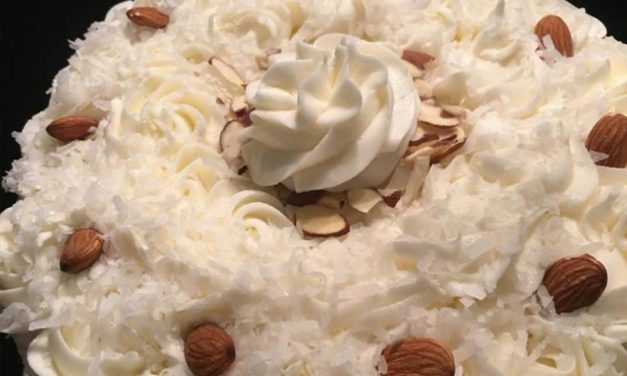 Coconut Almond Cake by Natasha Finch