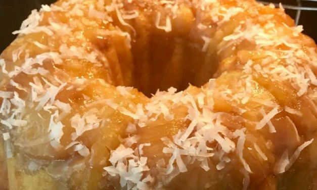 Pineapple Bundt Cake with Coconut Drizzle by LaSonia Johnson