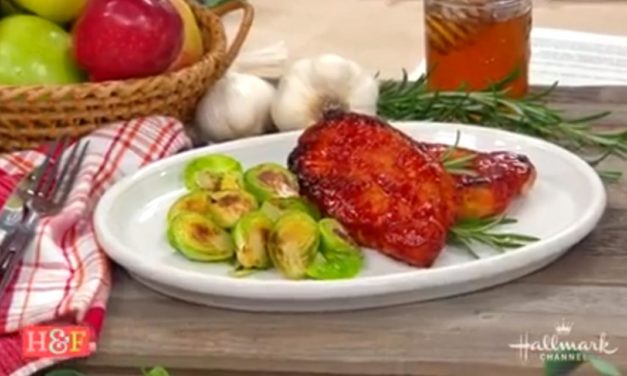 Chef Jernard Wells Makes Honey Pineapple Pork Chops on Hallmark Channel