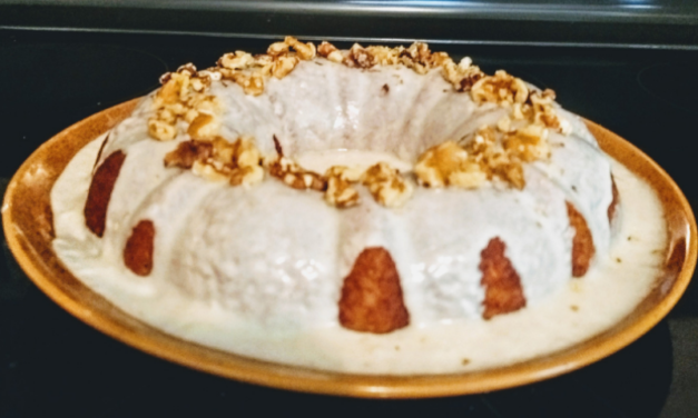 Banana Sour Cream Coffee Cake by Sharon Gorrell