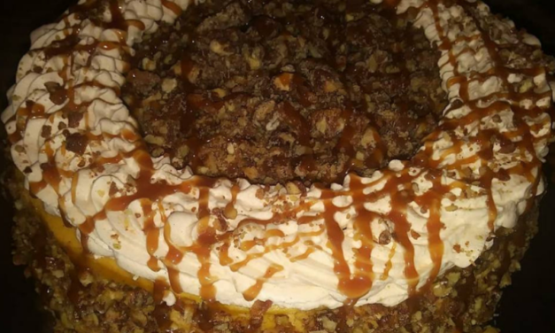Shaun’s Candied Pecan Pumpkin Cheesecake
