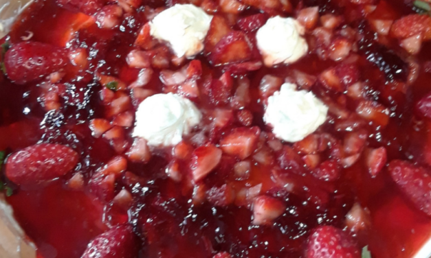 Consuello Brewer’s Strawberry Cream Cheese Shortcake