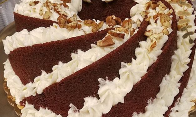 Red Velvet Rum Cake by Dorothy Rivers