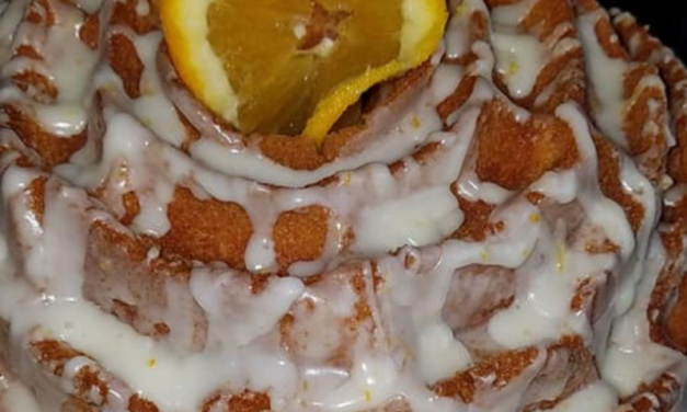 Citrus Moscato Bundt Cake by Dorothy Rivers