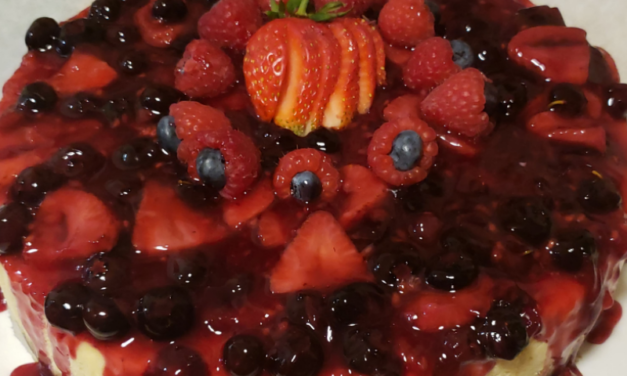 Berry Cheesecake by Tyrone Ashby