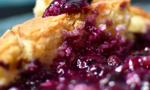 Blueberry Cobbler Cake by Latorra Garland