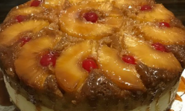 Pineapple Upside Down Cheesecake by Keisha Windom-Johnson